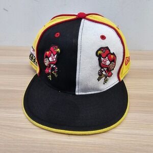 Vintage Atlanta Hawks NBA Cap‎ 8 Black Yellow All Star 2004 Colorblock NEW ERA